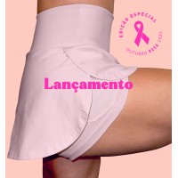 Shortinho Modelador Rosa Chá