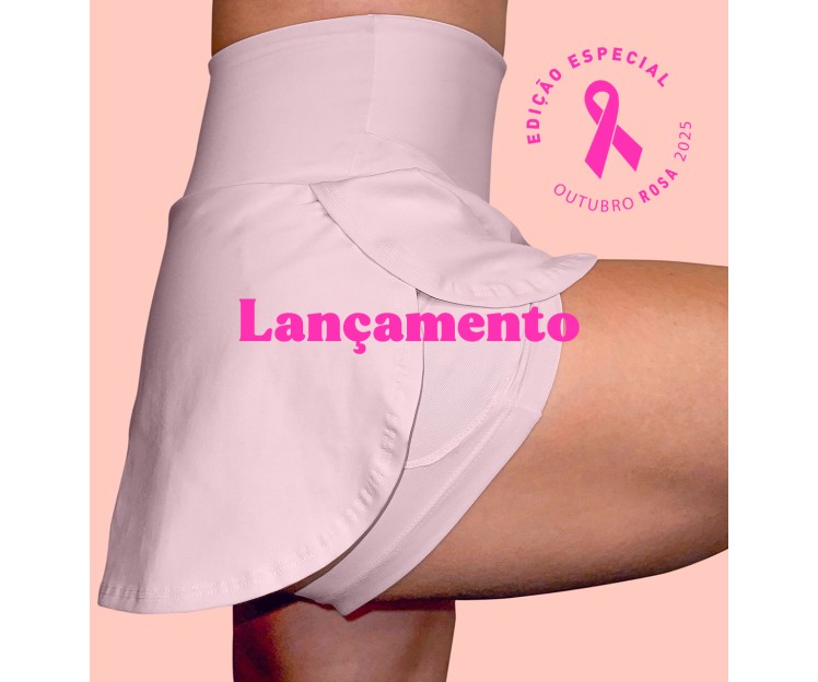 Shortinho Modelador Rosa Chá